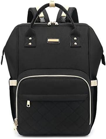 Diaper Bag Backpack, Diaper Bags for Baby Girls Boys, Baby Bags for Moms Dads, Nappy Changing Bag with Insulated Pockets, Multi-functional Waterproof Backpack with Stroller Straps-Black