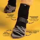 DOK TigerToes Premium Non-Slip Dog Socks for Hardwood Floors - Extra-Thick Grip that Works Even When Twisted - Prevents Licking, Slipping, and Great for Dog Paw Protection - Size Medium