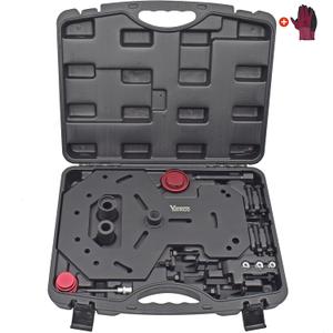 Double Clutch Dry DPS6 Transmission Installer Remover Tool Kit, Compatible with Volvo Ford Focus Replacement for FM No. 307675 (Black Case)
