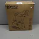 Potty Training Seat, SKYROKU Upgrade Toddler Toilet Seat for Kids Boys Girls, 2 in 1 Potty Training Toilet, Splash Guard Anti-Slip Pad Step Stool, New Sector-Shape Stabilized Base (8899+Grey)