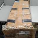 Shintenchi Bookshelf, Industrial Bookshelves and Bookcases with Doors Floor Standing 6 Shelf Display Storage Shelves 70.9 inches Tall Bookcase for Home Office, Living Room (Black)