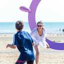 Frisbee Outdoor Flying Disc 160g, 10.5 Inch Sports Disc, Durable and Flexible, for Outdoor Beach Backyard Family Fun