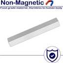 Flavorizer Bars 17.5 inch Gas Grill Replacement Parts for Weber Genesis 300 Series E310 E320 E330 S310 S320 S330 EP/CEP-310 EP/CEP-320 EP/CEP-330, 5 Pack Stainless Steel Flavor Bar Heat Plates