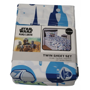 Star Wars The Mandalorian Twin Sheet Set 3pc