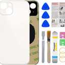 Phoupair OEM Rear Back Glass Replacement for iPhone 13 6.1 Inches with Professional Repair Tool Kit (Starlight)