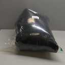 Amazon Basics 3-Piece All-Season Soft Down-Alternative Comforter Bedding Set, Pinch Pleat Design with Piped Edges, Full/Queen, Black