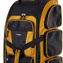 Travelers Club Xpedition 30 Inch Multi-Pocket Upright Rolling Duffel Bag (Color: Arrowwood)