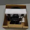 Easywave Oscillating Wood Stove Fan: Fireplace Fan with Wood Stove Magnetic Thermometer - 6 Blades Heat Powered Stove Fan for Wood/Log Burner/Fireplaces