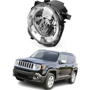 Headlight compatible with 2015-2018 Jeep Renegade Left Driver Side