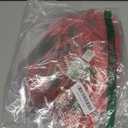 FurRain Christmas Poinsettia Artificial Flowers Decorations 5.5" Christmas Tree Wreaths Garland Decoration 12 Pcs Glitter Flowers Picks Decor for Xmas New Year Wedding Party Ornaments (Red)