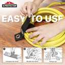 X-Protector Storage Straps - 12 PCS Pack - Heavy-Duty Extension Cord Holder Organizer for Garage Organization - Premium Cord Organizer for Work Van Accessories and Garage Accessories (10-17")