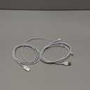 3 Pack Apple MFi Certified Charger Cable 6ft, Lightning to USB Cable Cord 6 Foot, 2.4A Fast Charging,Apple Phone Long Chargers for iPhone 13/12/11/11Pro/11Max/ X/XS/XR/XS Max/8/7/6 (White)