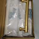 10 Pack Brushed Gold Cabinet Pulls 5 Inch(128mm) Kitchen Cabinet Handles Cabinet Hardware for Drawer Pulls
