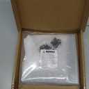 Alise Flat L Brackets for Wood,Black Flat Corner Brace Corner Brackets for Wood Frame Tables Chairs Sofas Beds Cabinets Doors and Windows,6x6 Inch Stainless Steel Mending Plates,Pack of 4