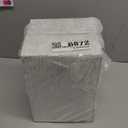 Domensi 12 Pack Succulent Planter Pots 3 Inch Small Plant Pots Mini Ceramic Succulent Planter Holder with Drainage Holes and Bamboo Saucers (White)