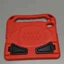 BMOUO Kids Case for iPad 11th Generation (A16) 11 Inch 2025/iPad 10th Generation 10.9" 2022 - with Built-in Screen Protector, Shockproof Handle Stand iPad 11th/10th Generation Case for Kids, Red