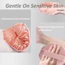 Suddies Body Scrubber, Silicone Body Scrubber, Silicone Loofah, Body Scrub Brush for Effective Showering Exfoliation, Travel Loofah for Women & Men for Delicate Skin (Green)