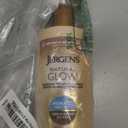 Jergens Natural Glow Hydra Gel Moisturizer, Hyaluronic Acid Tanning Lotion, Hydrating Tanning Gel, Fragrance-Free Self Tanner, 8.3 Fl Oz (White)