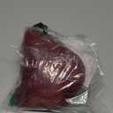 Red Wig for Kids Girls Short Red Wig with Bangs Child Dark Red Ponytails Wig Include 2 Detachable Buns with Clips Synthetic Wig with Wig Cap(Red)