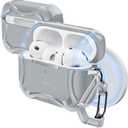 ESR for AirPods Pro 3 Case (2025), Compatible with Airpods Pro 3rd Generation (USB-C Cable), Magnetic Lid, MagSafe Ready, Powerful Drop Protection, Cyber Series, Gray