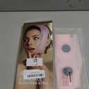 JUSRON V-Line Mask Chin Up Mask Face Strap, Soft Silicone Chin Strap V Shaped Face Mask, Jaw Exerciser 23-27 Inches (Pink)