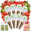 Tiny Tim Cherry Tomato Seed Pod Kit, 8-Pods Hydroponic Refill Pack, Compatible with AeroGarden and All Indoor Gardens, Includes Grow Sponges, Plant Food, Grow Anything Seed Pod Kit, 8-POD