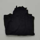 Fanway&EC Women's Short Sleeve V Neck Blouses Ruffle Hem Tie Front Crop Tops Lightweight Basic Summer Tops (X-Large, Black)