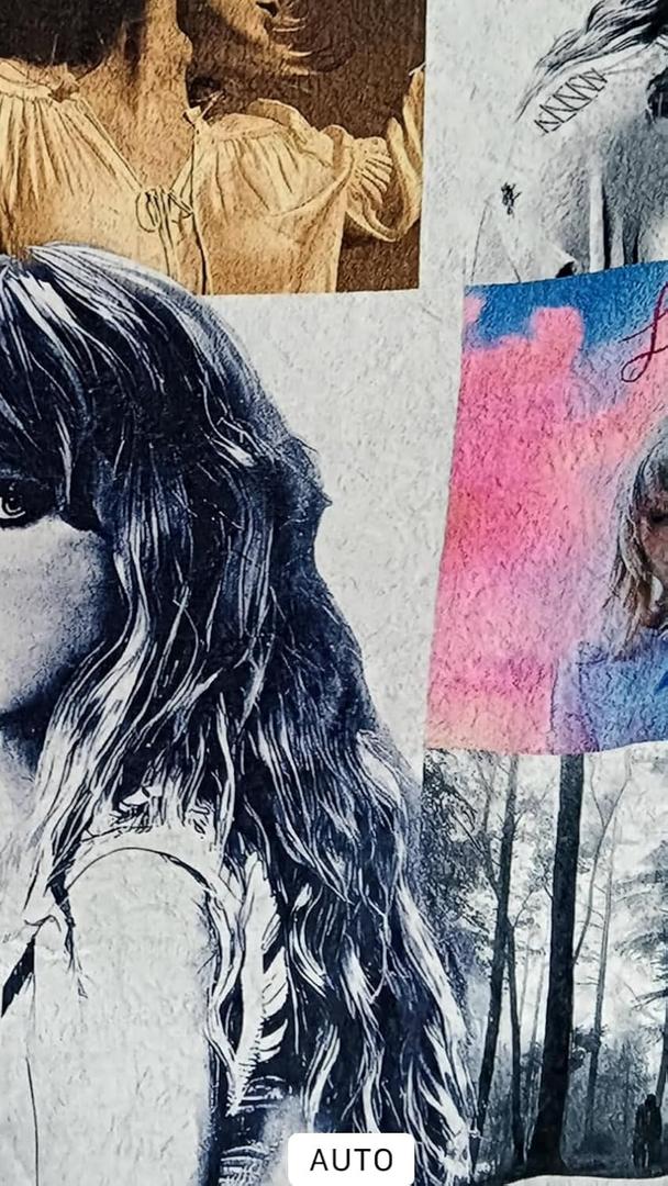 Album Art Collection, Vintage Style Taylor Music Blanket