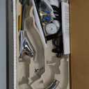 Delta Faucet Linden Single-Handle Kitchen Sink Faucet with Pull Out Sprayer, Chrome 4153-DST, 12.38 x 5.00 x 12.38 inches