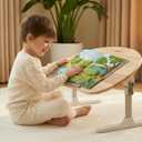 Toddler Desk, Floor Desk Height Adjustable and Tiltable