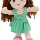 Playtime by Eimmie 14" Soft Baby Doll for Girls (Allie) - Plush Rag Doll for Toddlers & Infants, Washable Stuffed Toy with Sensory Fabric Body - Great for Baby Showers, Birthdays & Special Occasions