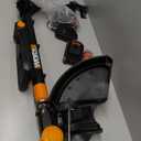 WORX 3 in 1 Cordless String Trimmer/Lawn Edger/Mini Mower, 12" Electric Weed Wacker with Command Feed, 20V Weed Eater with 5.5 LBS, 2 Batteries & Charger Included, WG170