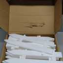 Alasum 10Pcs Plastic Garden Fence Eco Friendly Durable Lawn Border Miniature Decorative Edging for Outdoor Landscape Safe Courtyard Guardrail Christmas Decoration