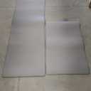 Kitchen Mats for Floor, 2PCS Kitchen Rugs, Cushioned Anti-Fatigue Waterproof Non-Slip Kitchen Mats Set, Ergonomic Comfort Standing Mat for Kitchen, Floor, Home, Office 30" x 17", 60" x 17" 