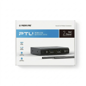 Phenyx Pro Wireless Microphone System, Metal Wireless Mic Set, Handheld Cordle 2