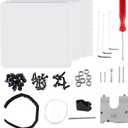 3D Printer Enclosure Kit for FLASHFORGE Adventurer 5M, Constant Temprature, Reducing Noise and Dustproof, DIY Enclosure Kit, Supports High Temperature Filaments Printing, Like ABS, ASA and PC