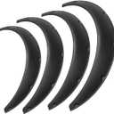 BLACKHORSE-RACING 4Pcs 3.5"/90mm Universal Car Wheel Fender Flares