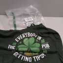 St. Patrick's Day Everybody In The Pub Getting Tipsy Amusing Pullover Hoodie, Size L