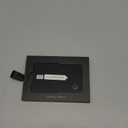 SPOTMINDERS Apple MFi Certified Credit Card Wallet Tracker PRO (iOS Only) Works with Apple Find My Tracking Card for Wallet Rechargeable Tag IP68 0.07in Slim iPhone Item Finder for Luggage Tags Purse (Black PRO (Pack of 1))