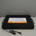 Chefman Electric Warming Tray with Adjustable Temperature Control, Perfect For Buffets, Restaurants, Parties, Events, and Home Dinners, Large 21 x 16 Glass-Top Surface Keeps Food Hot  Black