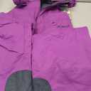 Arctix Kids Insulated Snow Bib Overalls (Medium Husky, Amethyst)