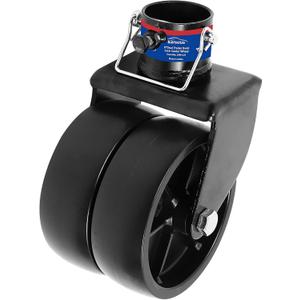 6-Inch Boat Trailer Jack Wheel  Heavy-Duty 2000LBS Replacement Caster Wheel with Axle Bolts & Nuts (Fits 1 or 2 Wheels)