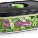 FoodSaver Preserve & Marinate Vacuum Containers, 10 Cup, BPA-Free, Dishwasher Safe, Clear
