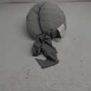 Boppy Anywhere Travel Nursing Pillow, Soft Gray, Plus Sized to Petite with Stretch Belt, Portable Nursing Pillow, Breastfeeding and Bottle-Feeding Support, Machine Washable (1 Count (Pack of 1))