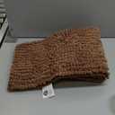 OLANLY Thick Bathroom Rugs 24x16, Extra Soft Absorbent Chenille Bath Rugs, Rubber Backing, Machine Wash Dry, Bath Mats for Bathroom Floor, Tub and Shower, Home Decor Accessories, Mocha