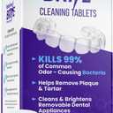 Retainer Brite Tablets for Cleaner Retainers and Dental Appliances - 96 Count