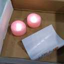 LED Candles, Tea Lights Candle Battery Operated, 24-Pack 200+Hours Flameless Tealight Candle, Realistic Tea Lights for Halloween Christmas Wedding, Pure White Light