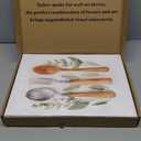 Doqueodas 3pcs Sage Green Kitchen Canvas Framed Wall Art Plant Farmhouse Style Utensils Images, Green Plant Minimalist Poster Print Suitable for Restaurant and Living Room Wall Decor 12x16 inch (Plant-based tableware)