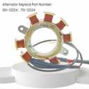 Chikia 951-12224 751-12224 Charge Coil Assembly Alternator Stator Replacement For MTD Troy Bilt Craftsman CubCadet 4P90HU 4P90JHA 4P90JT 4P90JUA 4P90JUB 4P90M0 Lawn Riding Mower