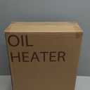 JASUN Oil Filled Radiator Heater, Adjustable Thermostat, Portable Space heater, Quiet Heater with Tip-over & Overheating Functions